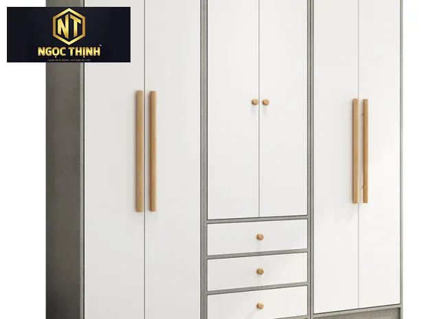 Xưởng Nội Thất Ngọc Thinh Long Thành - Nhơn Trạch - Top 34 mẫu tủ áo gỗ công nghiệp MDF đẹp,cao cấp 